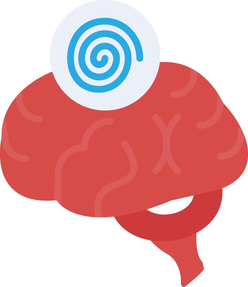 Hypnosis Flat Icon vector