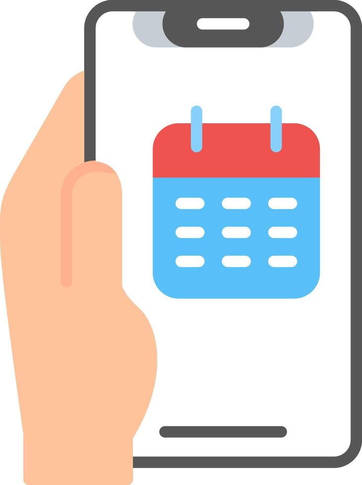 Calendar Flat Icon vector