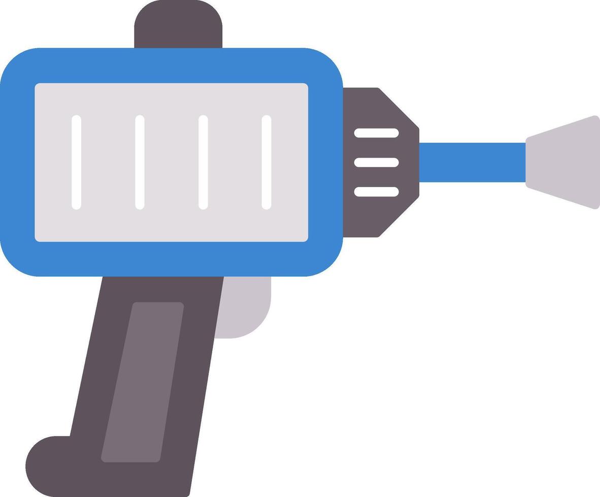 Impact Driver Flat Icon vector