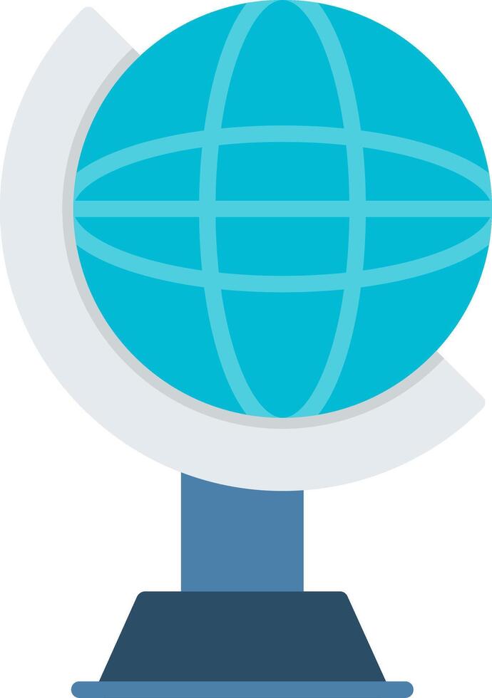 Globe Flat Icon vector