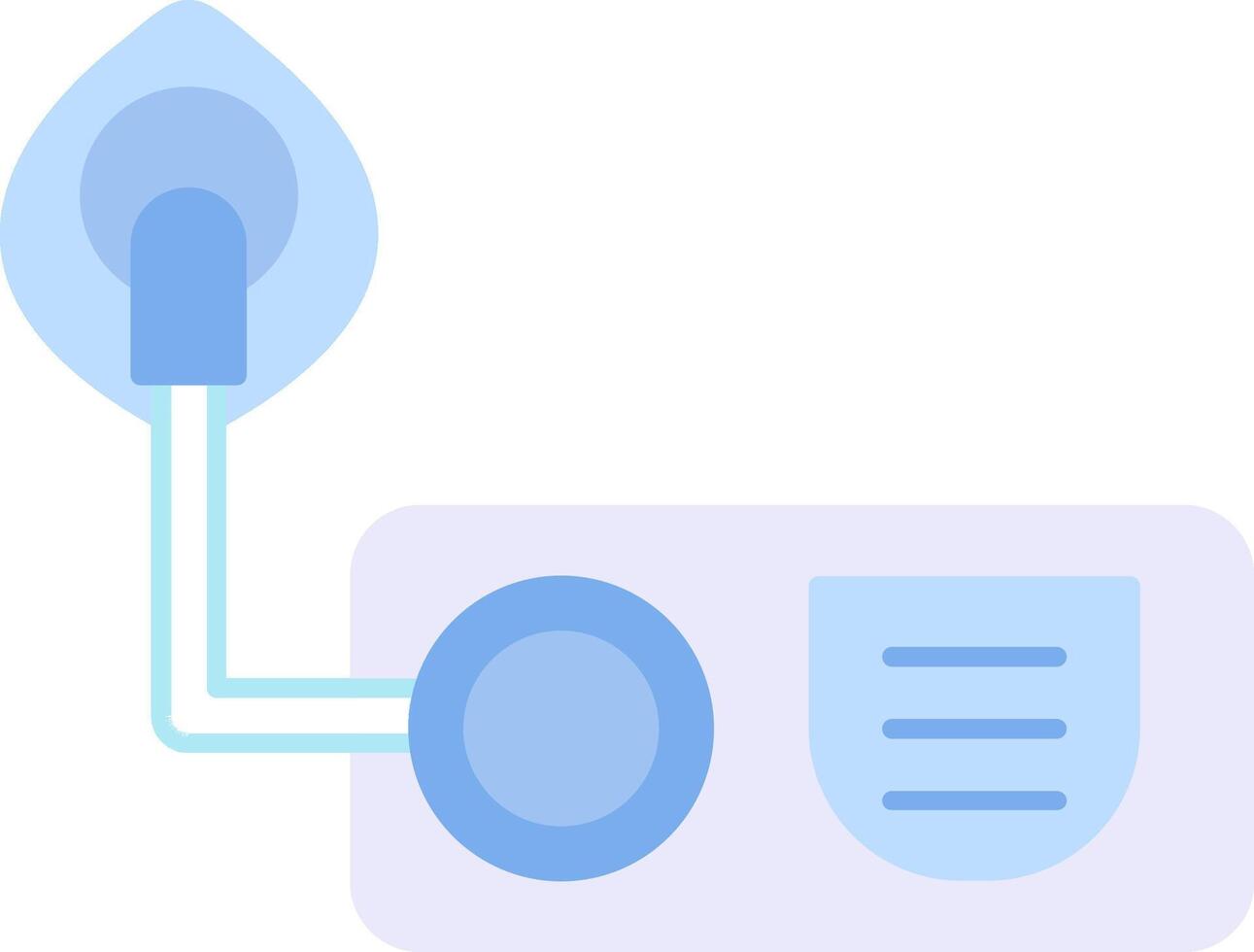 Oxygen Flat Icon vector