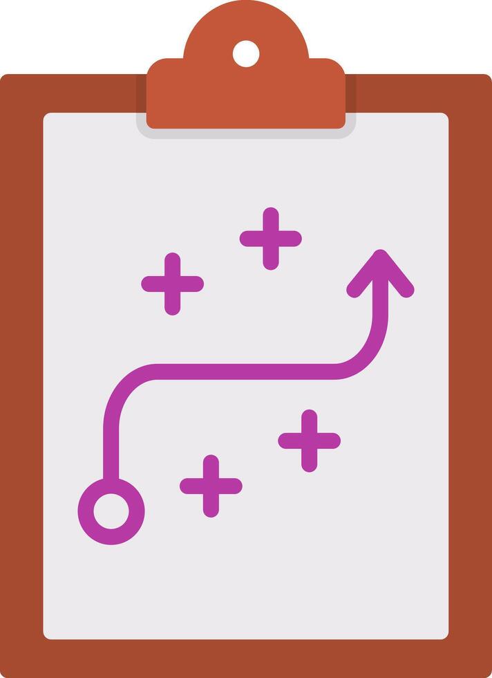 Strategy Flat Icon vector