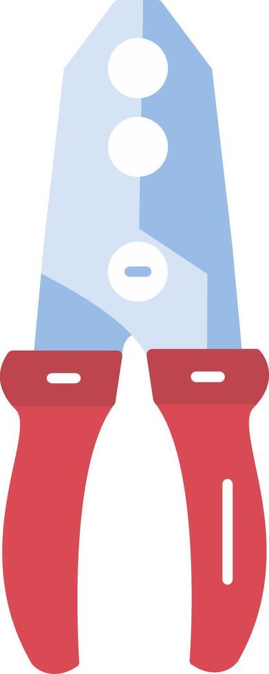 Wire Stripper Flat Icon vector