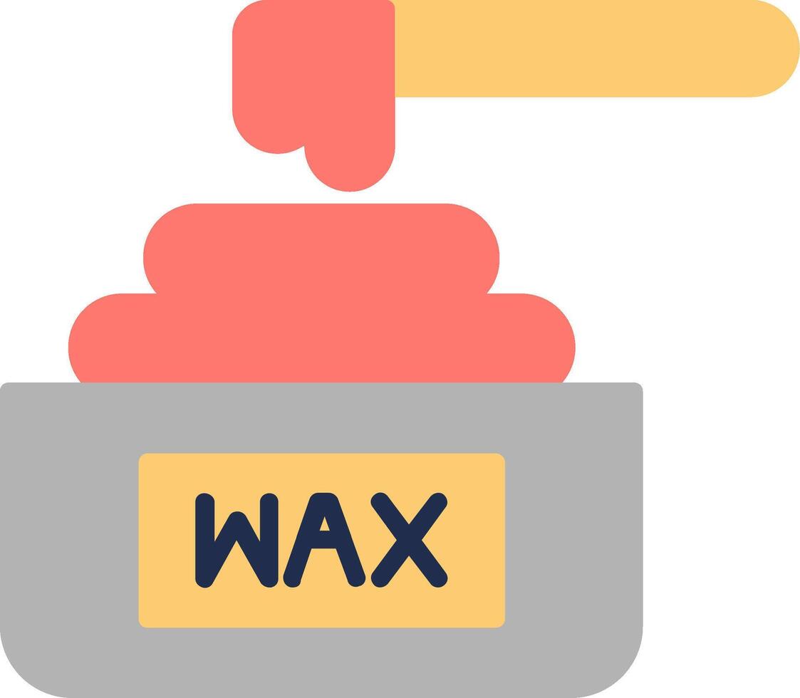 Wax Flat Icon vector