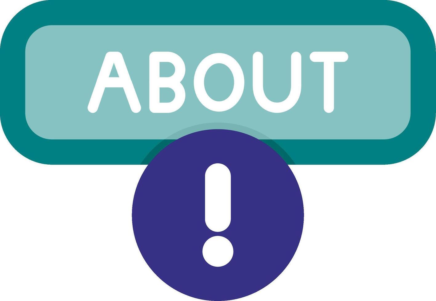 About Flat Icon vector