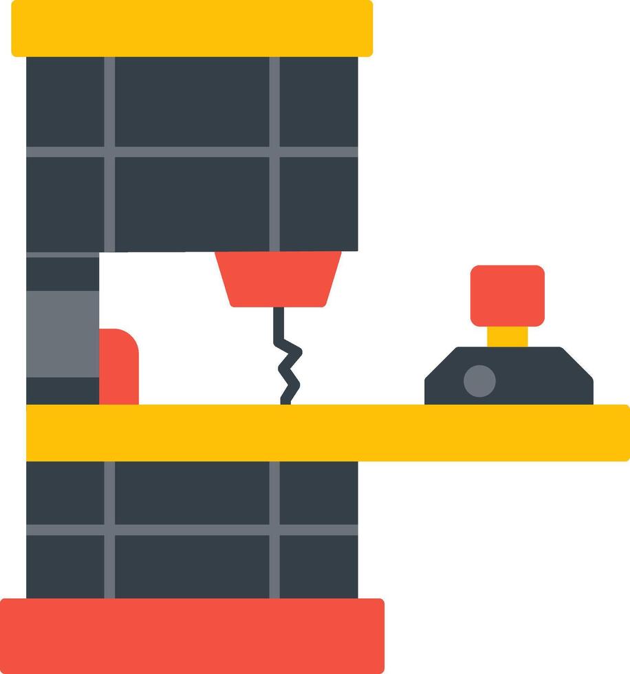Band Saw Flat Icon vector
