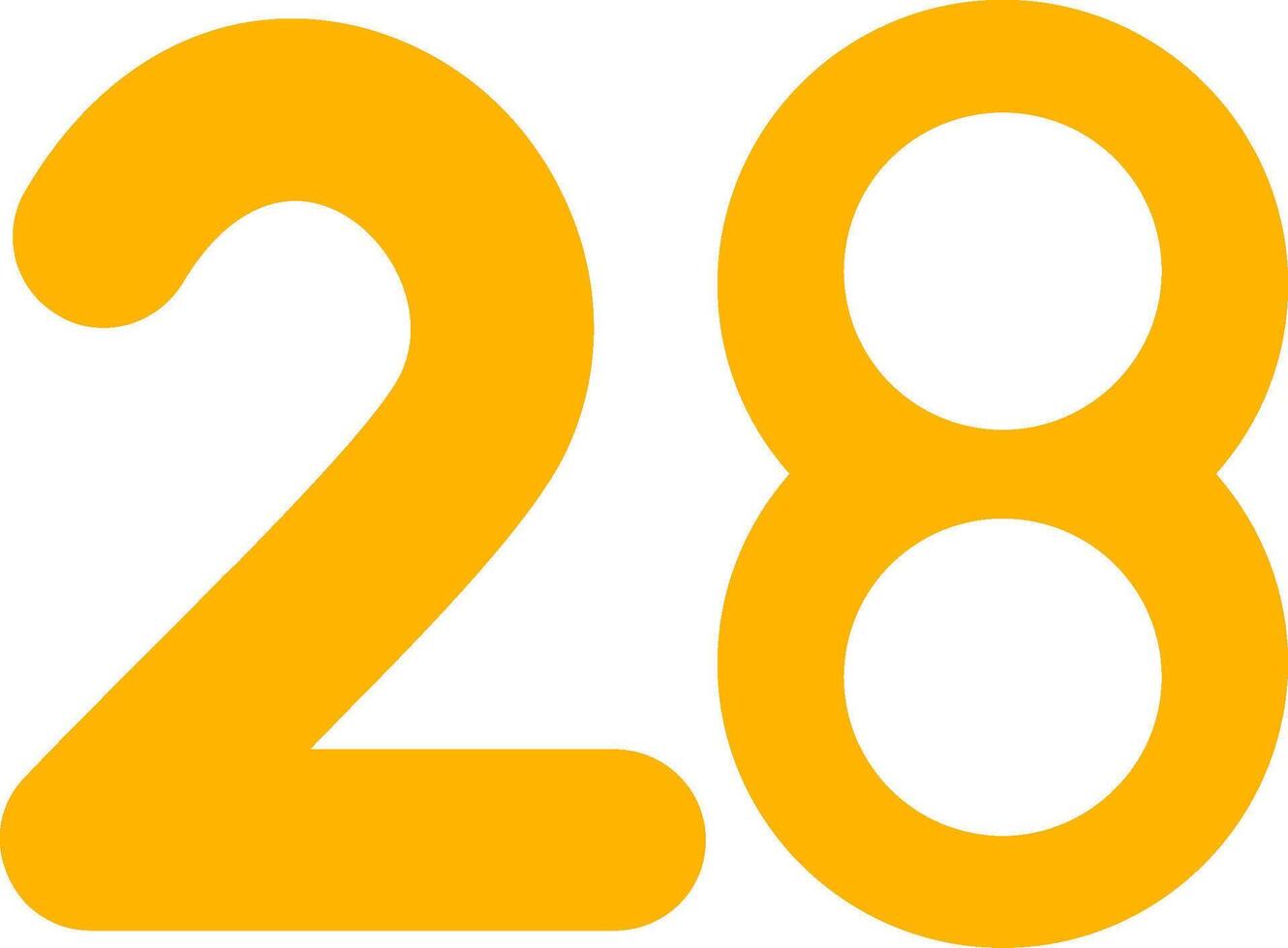 Twenty eight Flat Icon vector