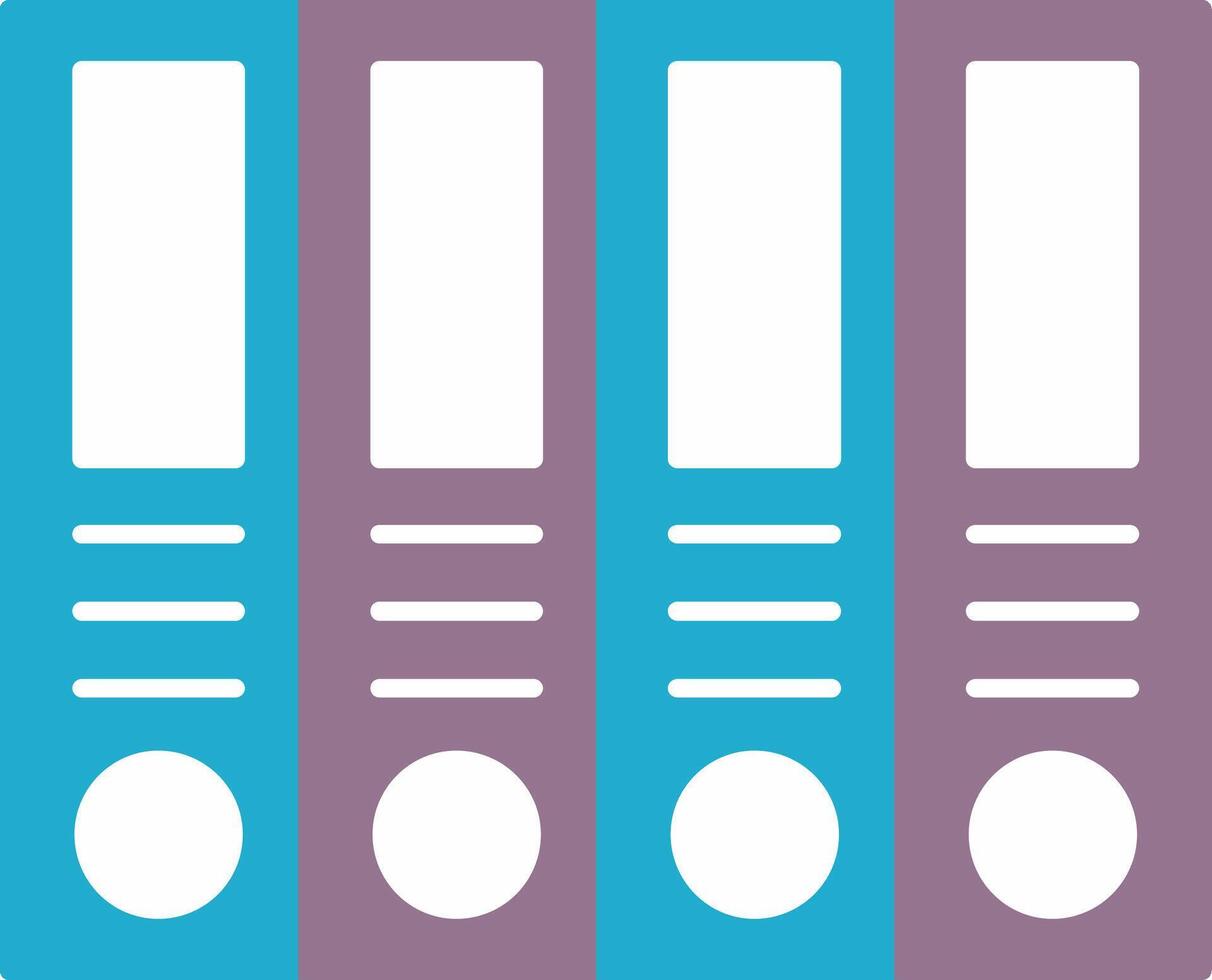 Archive Flat Icon vector