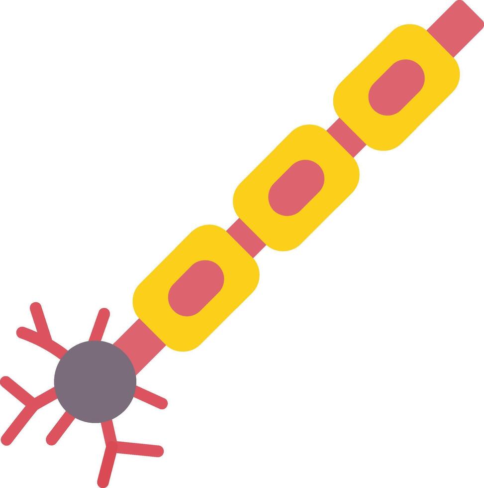 Myelin Flat Icon vector