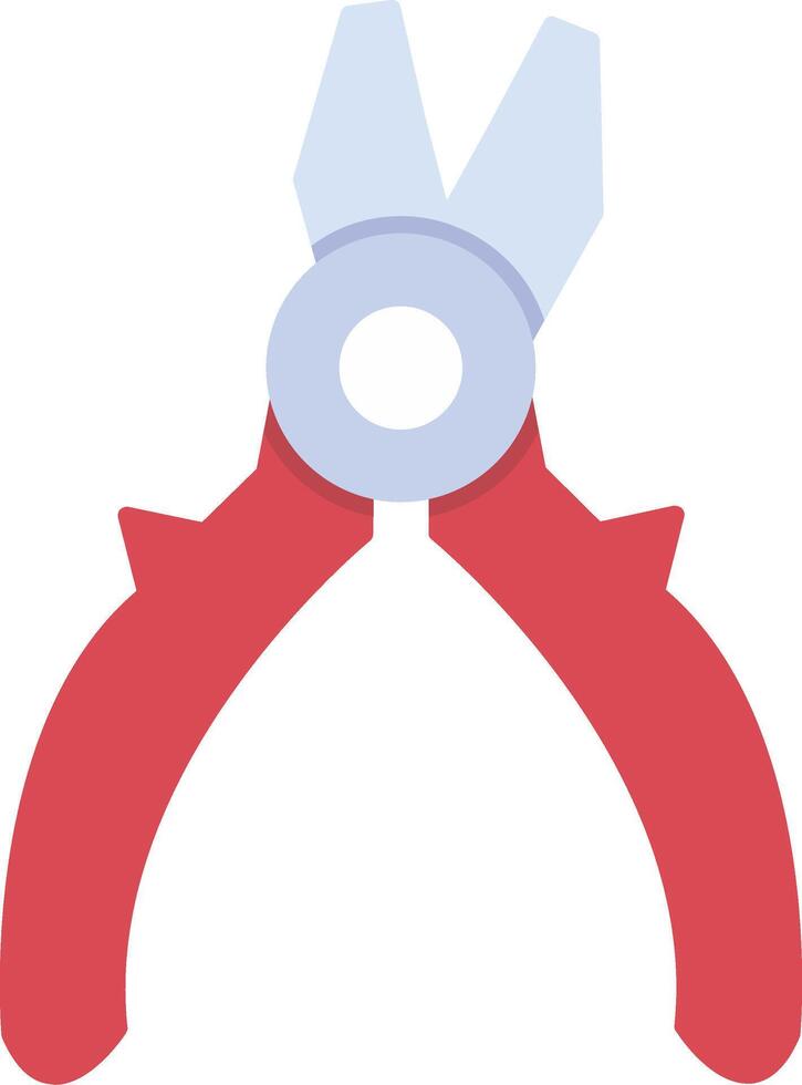 Pliers Flat Icon vector