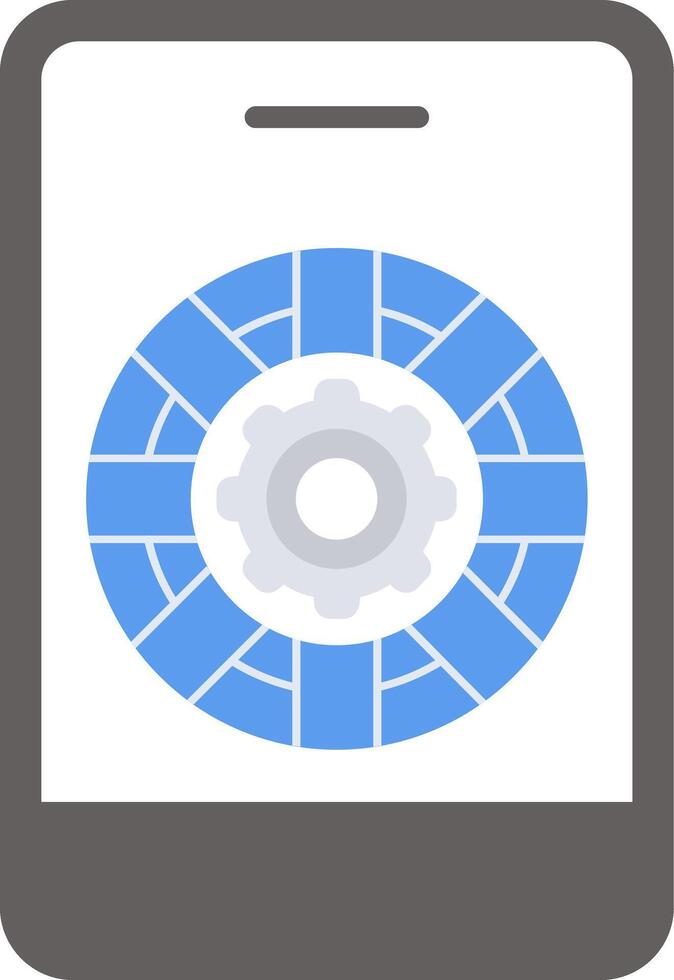 Phone Support Flat Icon vector