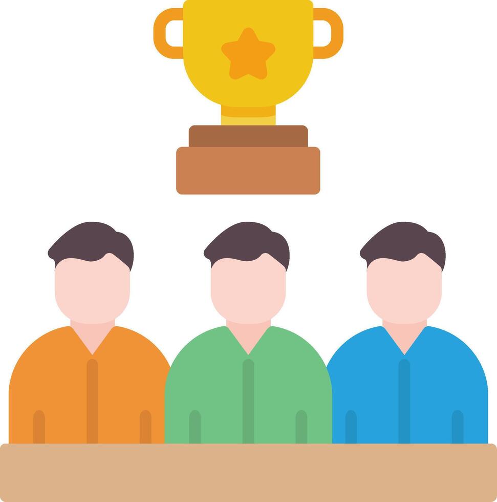 Celebrate Flat Icon vector