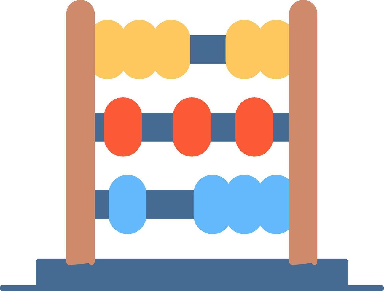 Abacus Flat Icon vector