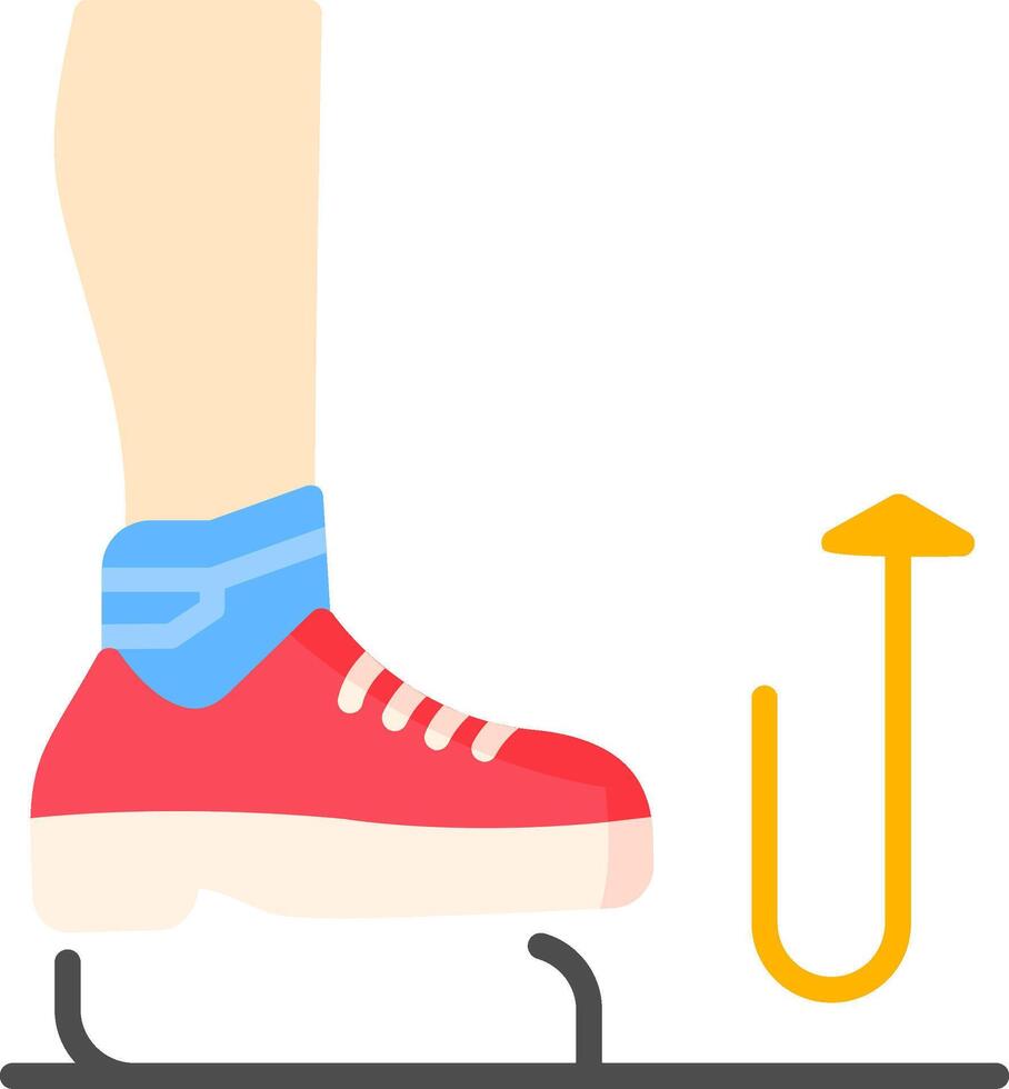 Stomp Flat Icon vector