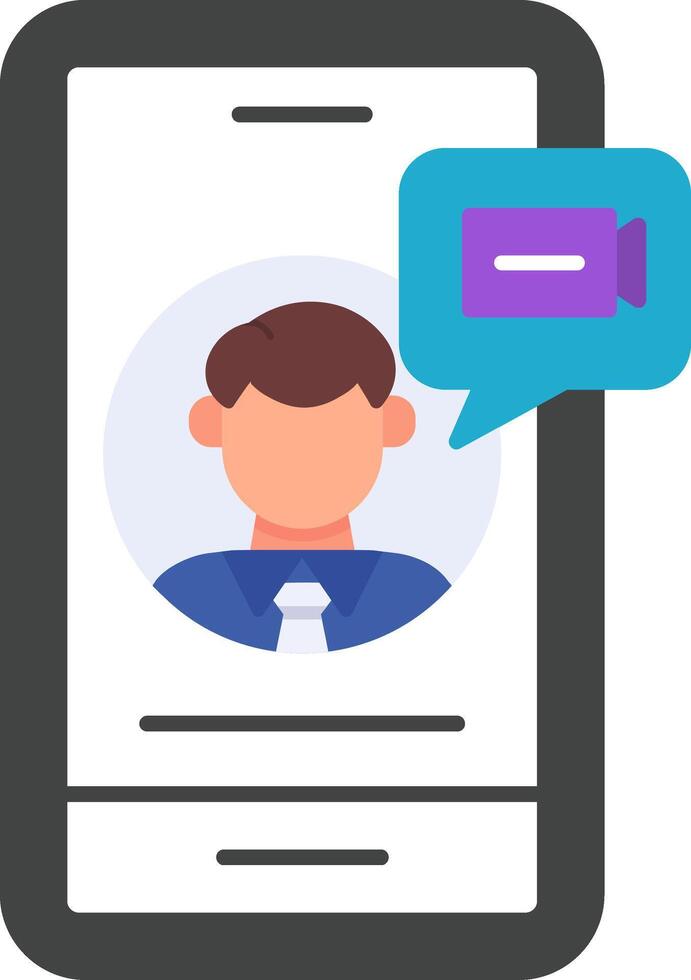 Conference Flat Icon vector