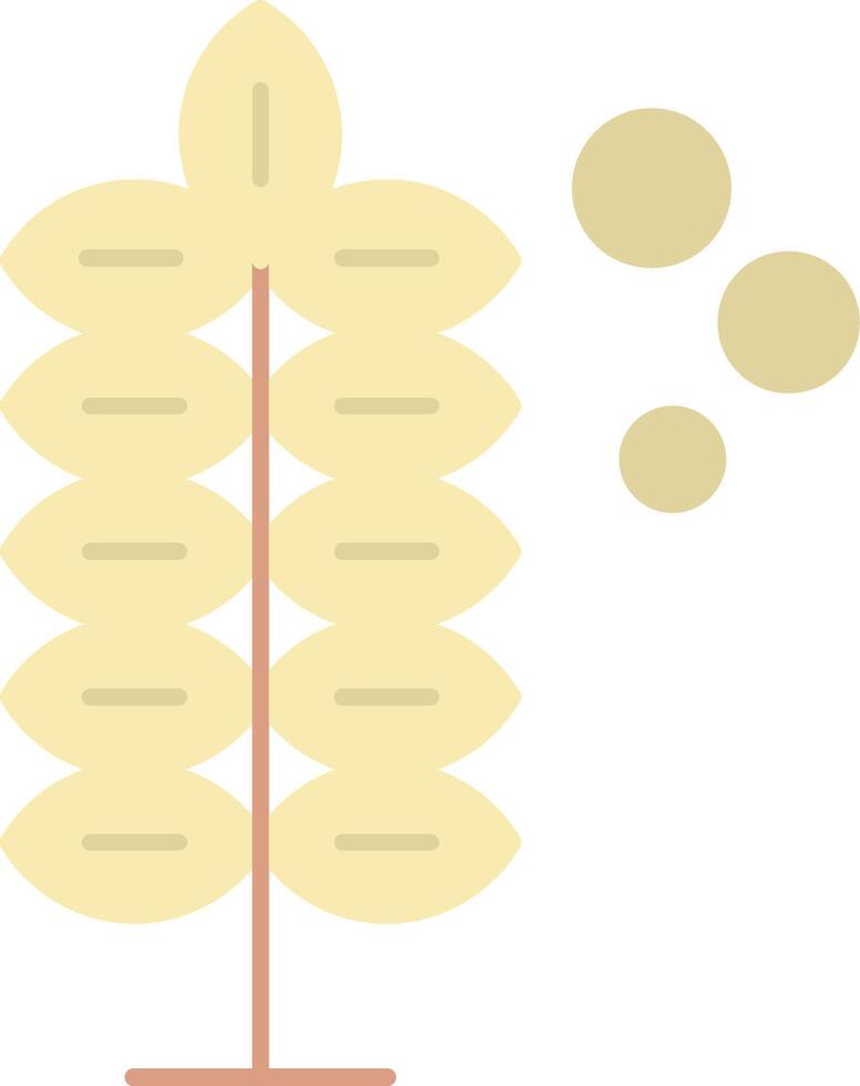 Pollen Allergy Flat Icon vector