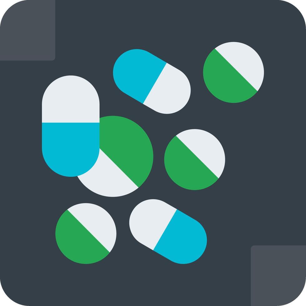 Medicine Flat Icon vector