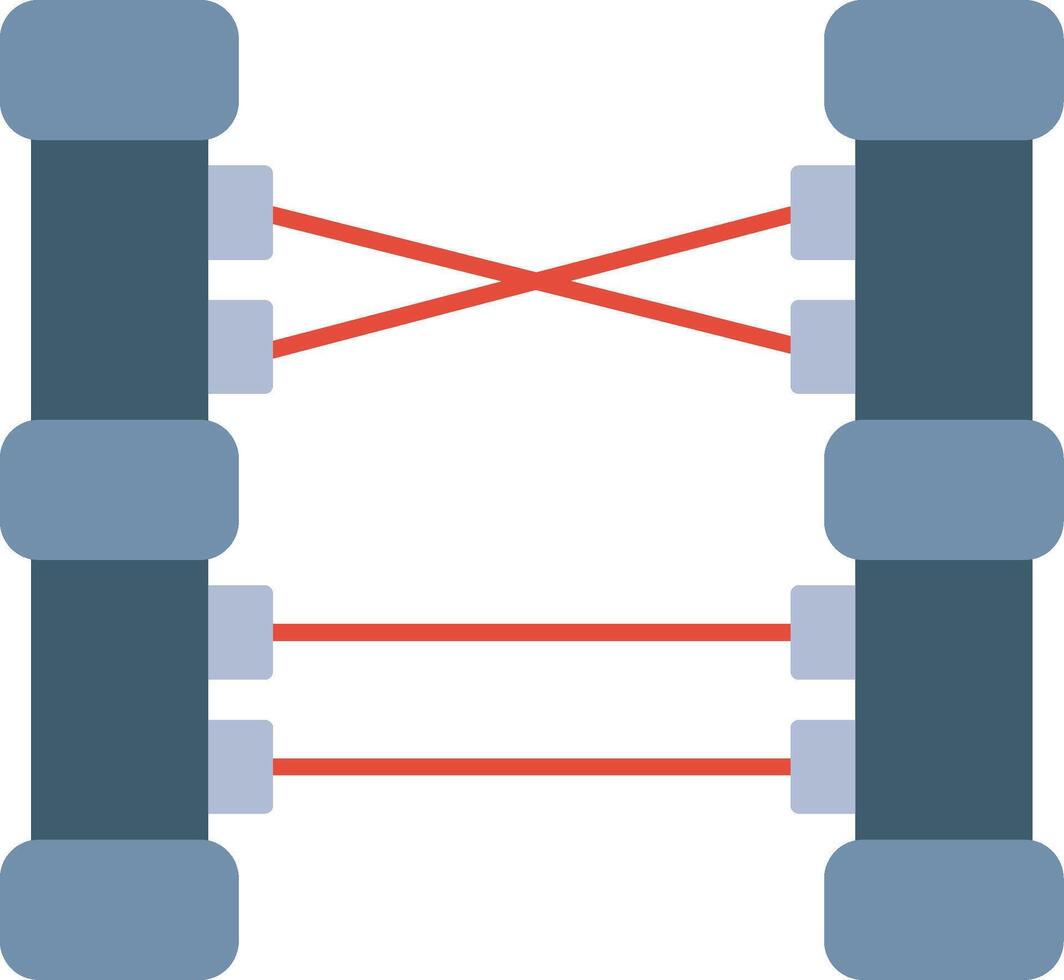 Laser Flat Icon vector