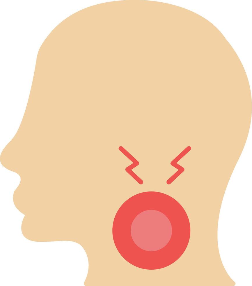 Breath Flat Icon vector