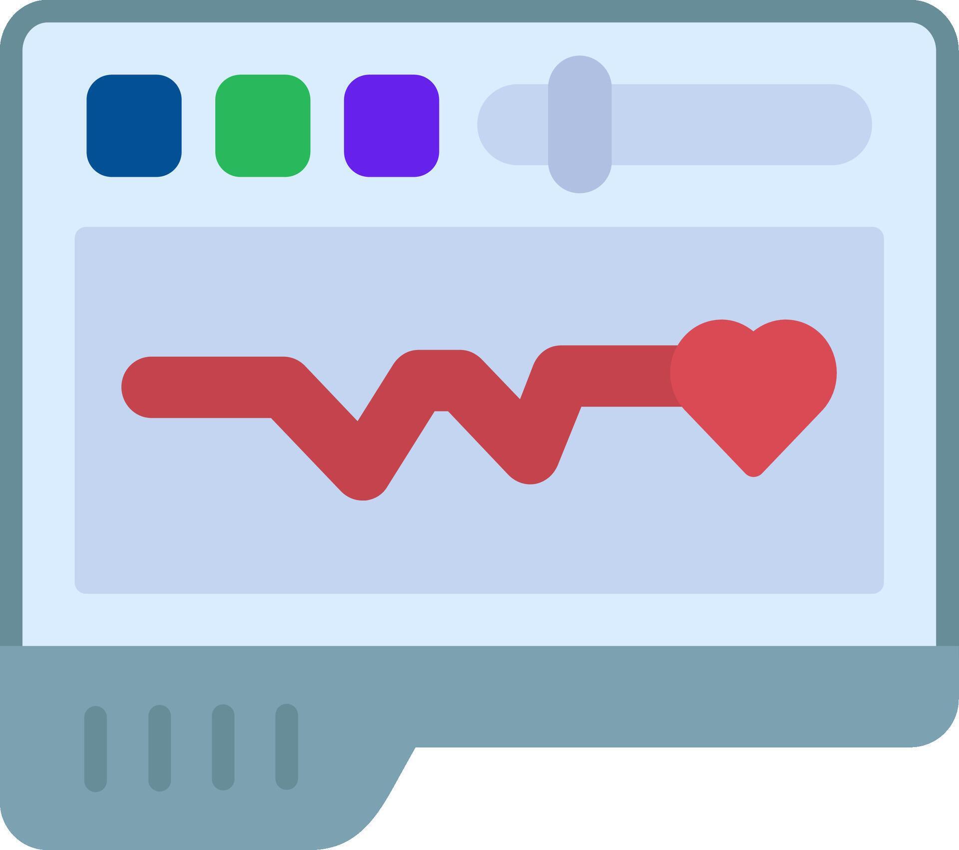 Pacemaker Flat Icon 47212588 Vector Art at Vecteezy