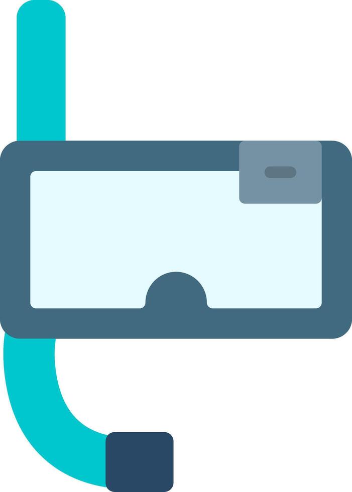 Diving Flat Icon vector