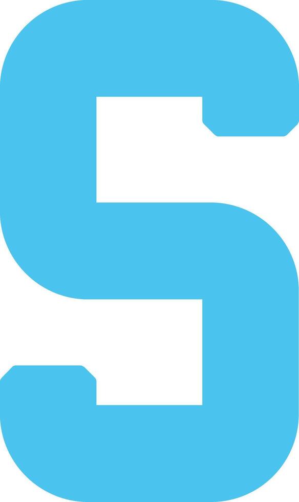Small s Icon vector