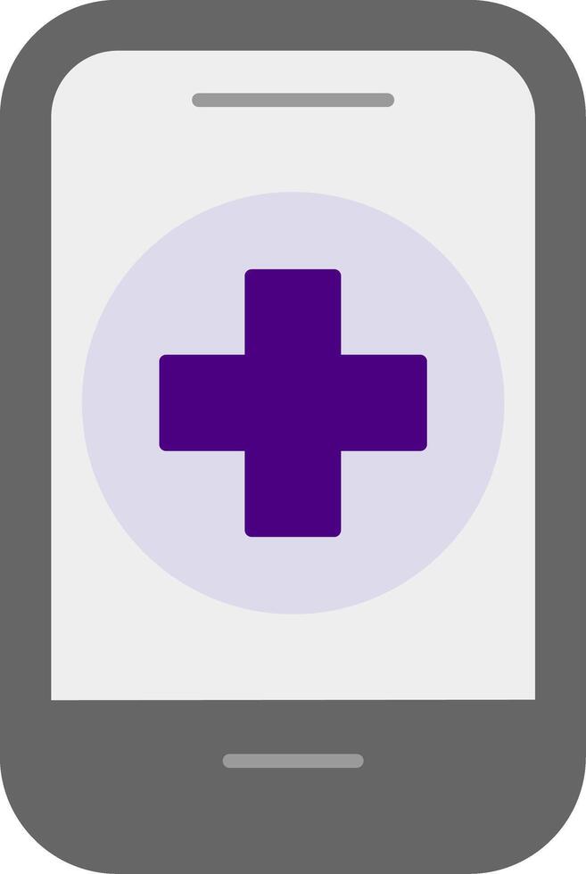 Mobile Phone Flat Icon vector