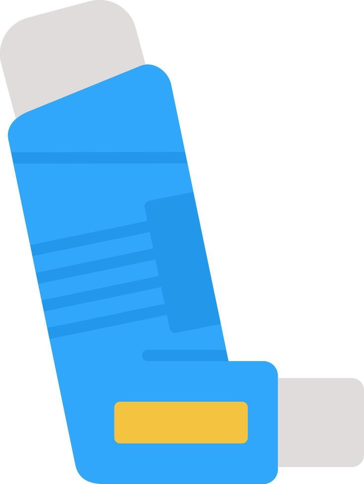 Inhaler Flat Icon vector