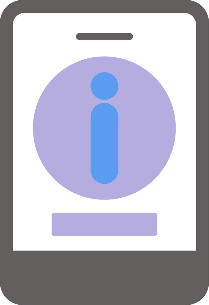 Information Flat Icon vector