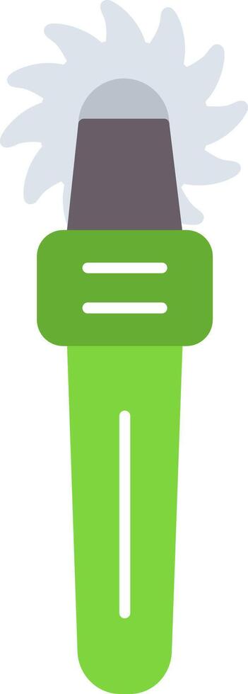 Concrete Saw Flat Icon vector