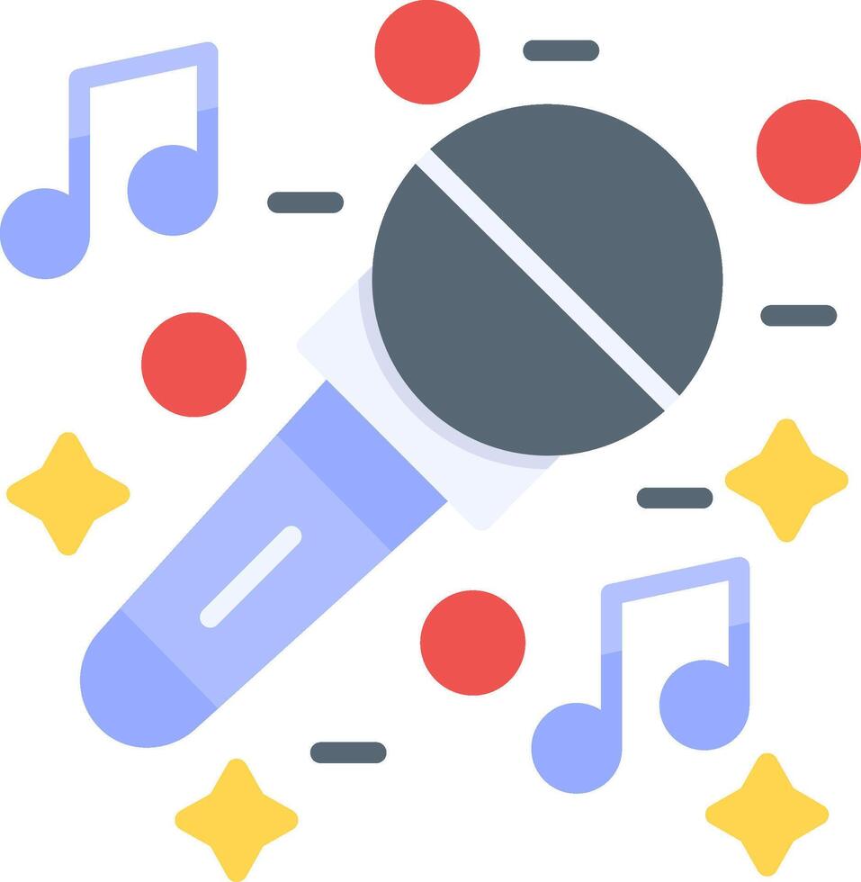 Music Flat Icon vector