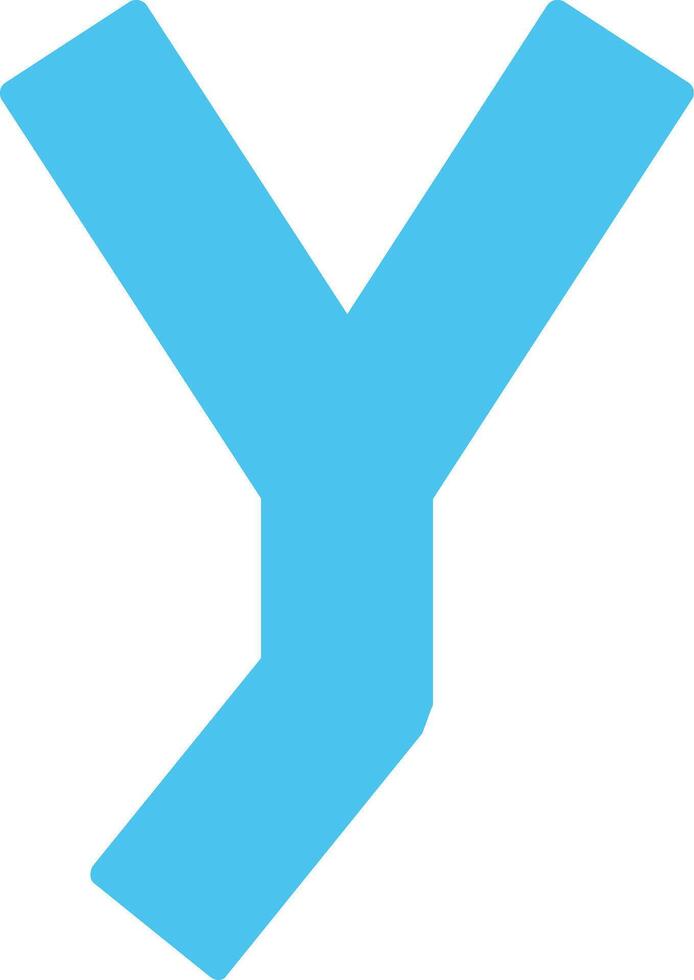 Small y Icon vector
