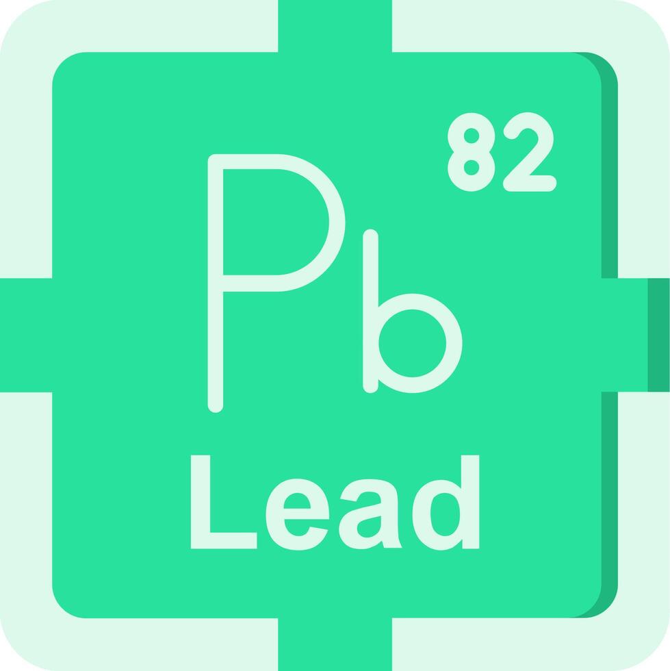 Lead Flat Icon vector