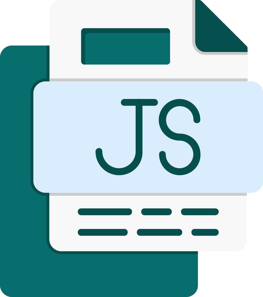 JS File Flat Icon 47213181 Vector Art at Vecteezy