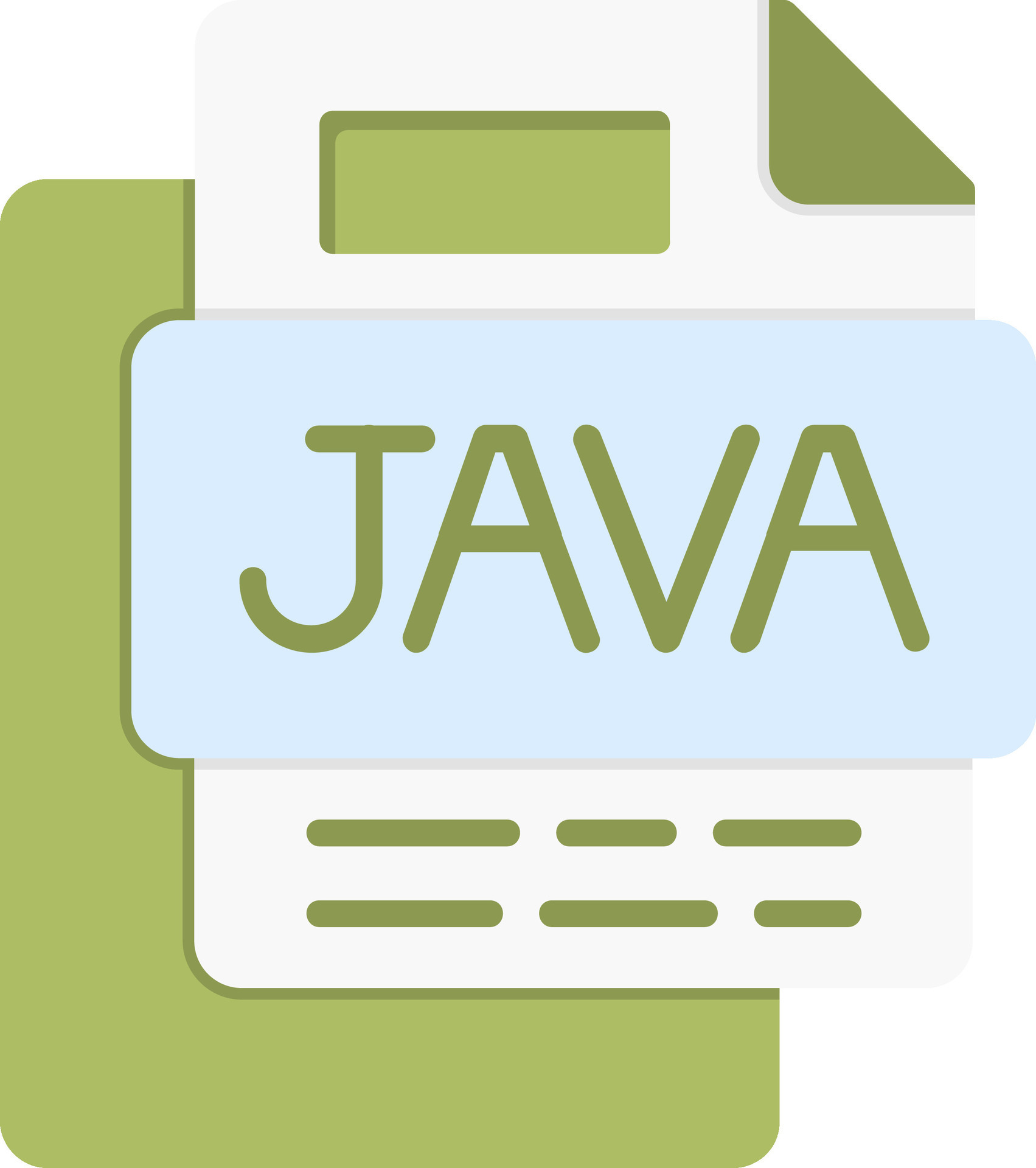 Java File Flat Icon 47213274 Vector Art at Vecteezy