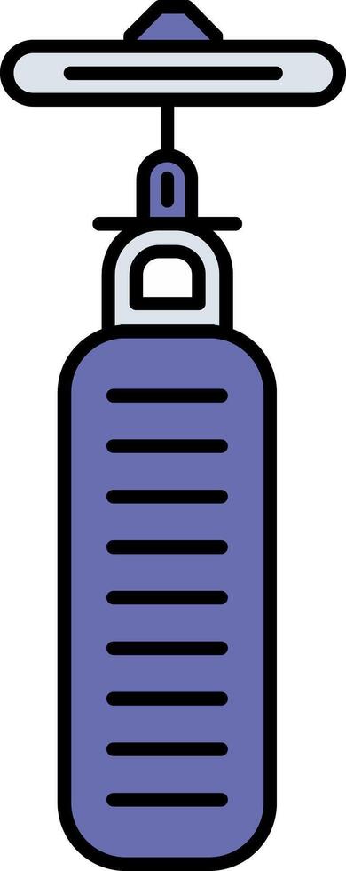Rotary Tool Line Filled Icon vector
