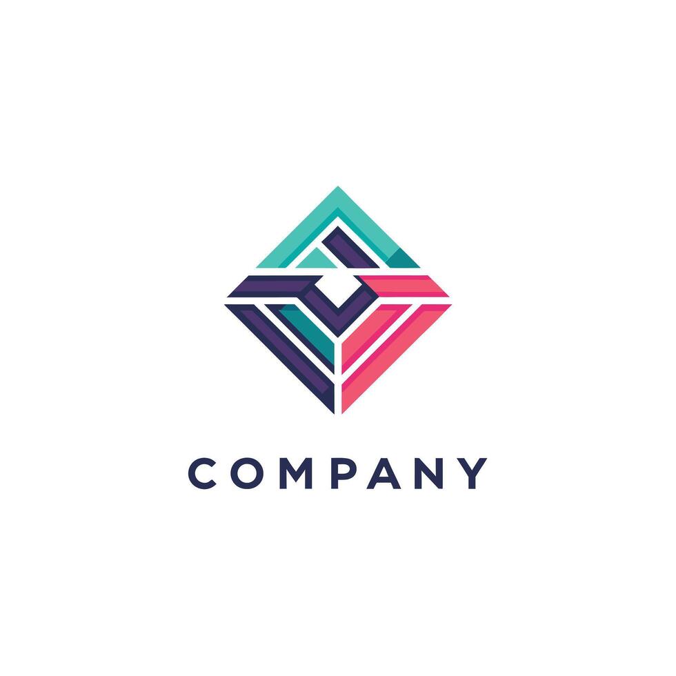 Minimalist Logo Design for any Corporate , Brand, Business Company vector