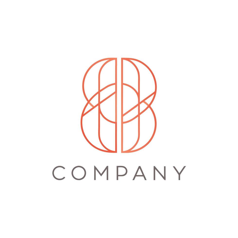 Minimalist Logo Design for any Corporate , Brand, Business Company vector