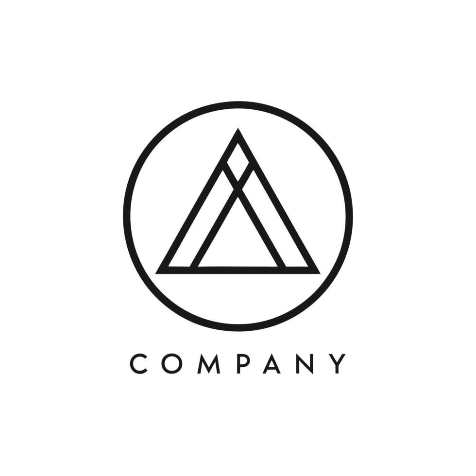Minimalist Logo Design for any Corporate , Brand, Business Company vector