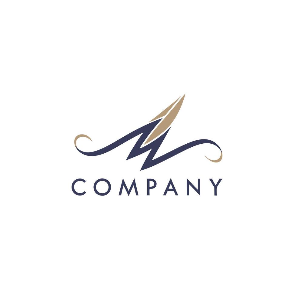 Minimalist Logo Design for any Corporate , Brand, Business Company vector