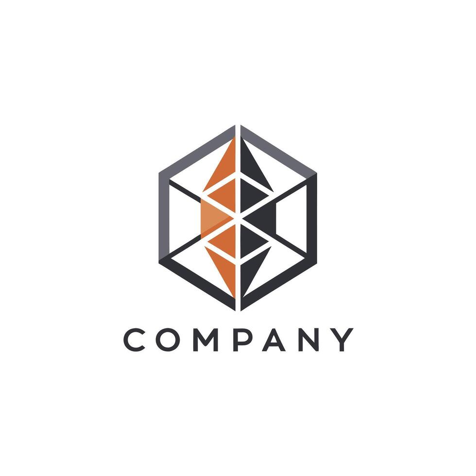 Minimalist Logo Design for any Corporate , Brand, Business Company vector