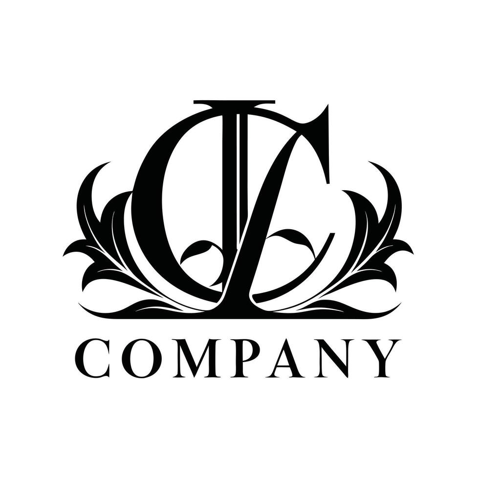 Elegant Premium Quality Logo Design for Luxury Company vector