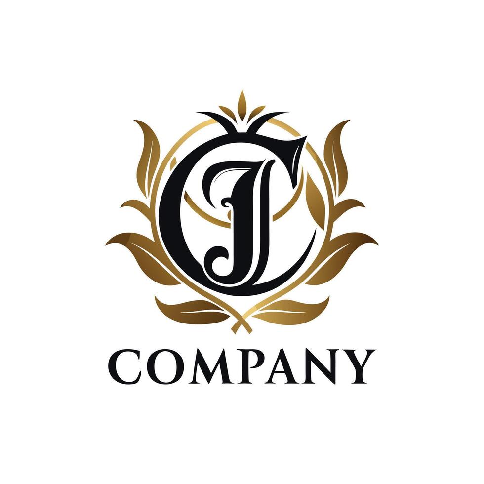 Elegant Premium Quality Logo Design for Luxury Company vector