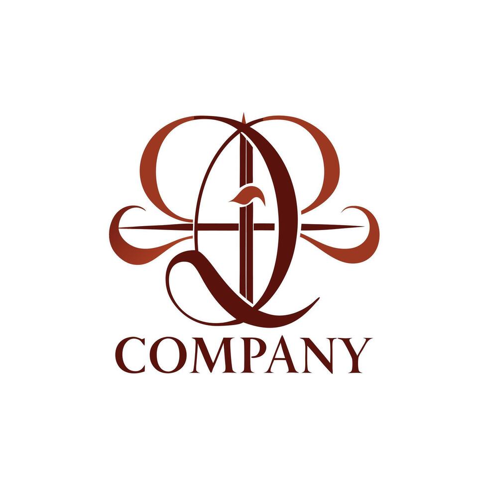 Elegant Premium Quality Logo Design for Luxury Company vector