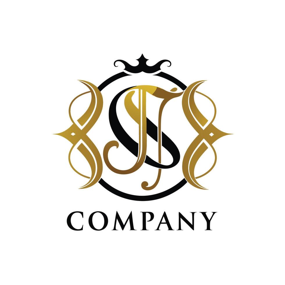 Elegant Premium Quality Logo Design for Luxury Company vector