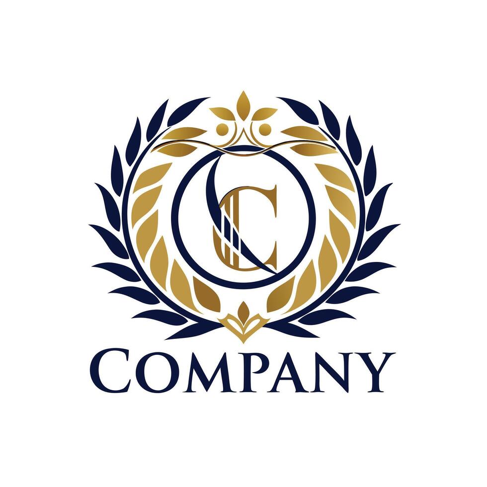 Elegant Premium Quality Logo Design for Luxury Company vector
