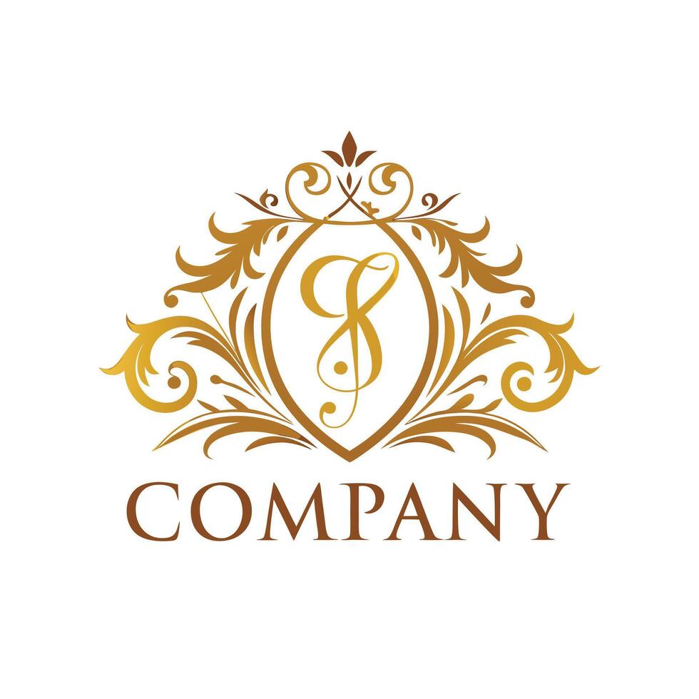 Elegant Premium Quality Logo Design for Luxury Company vector