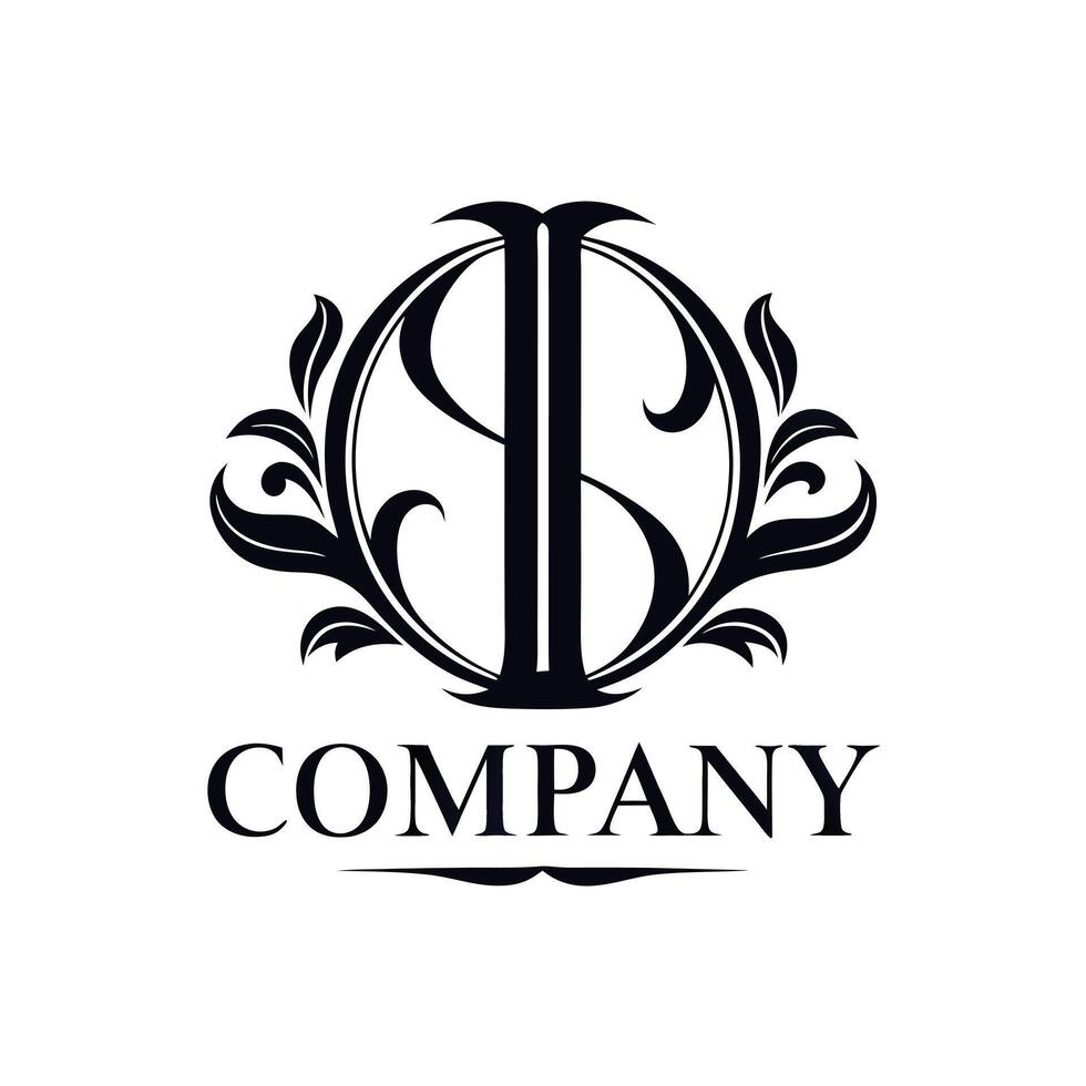 Elegant Premium Quality Logo Design for Luxury Company vector