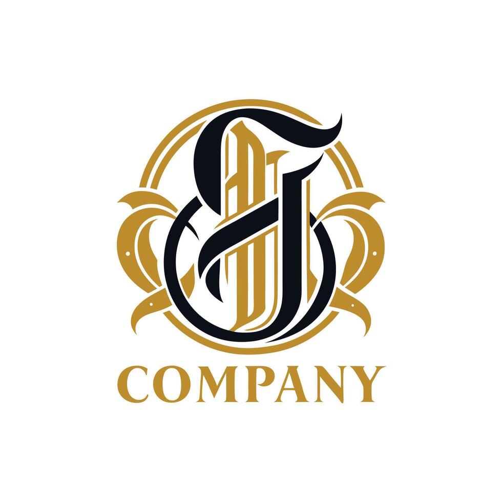 Elegant Premium Quality Logo Design for Luxury Company vector