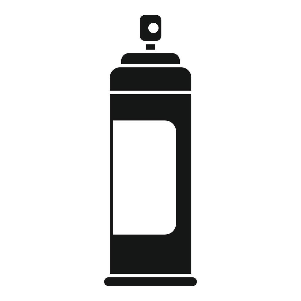 Spray paint can depicting artistic expression and creativity vector